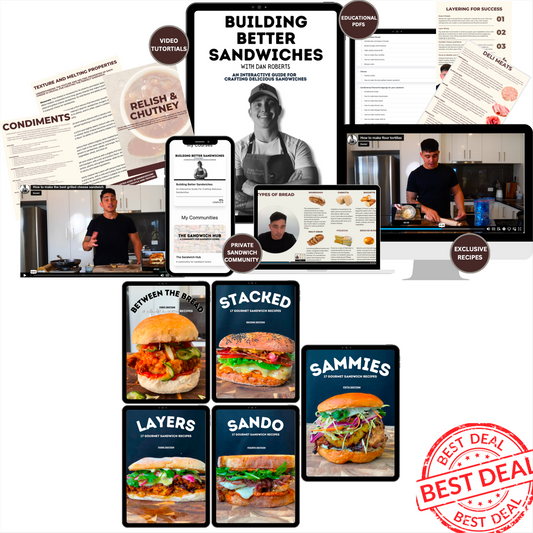 The Ultimate Sandwich Collection + Building Better Sandwiches Bundle